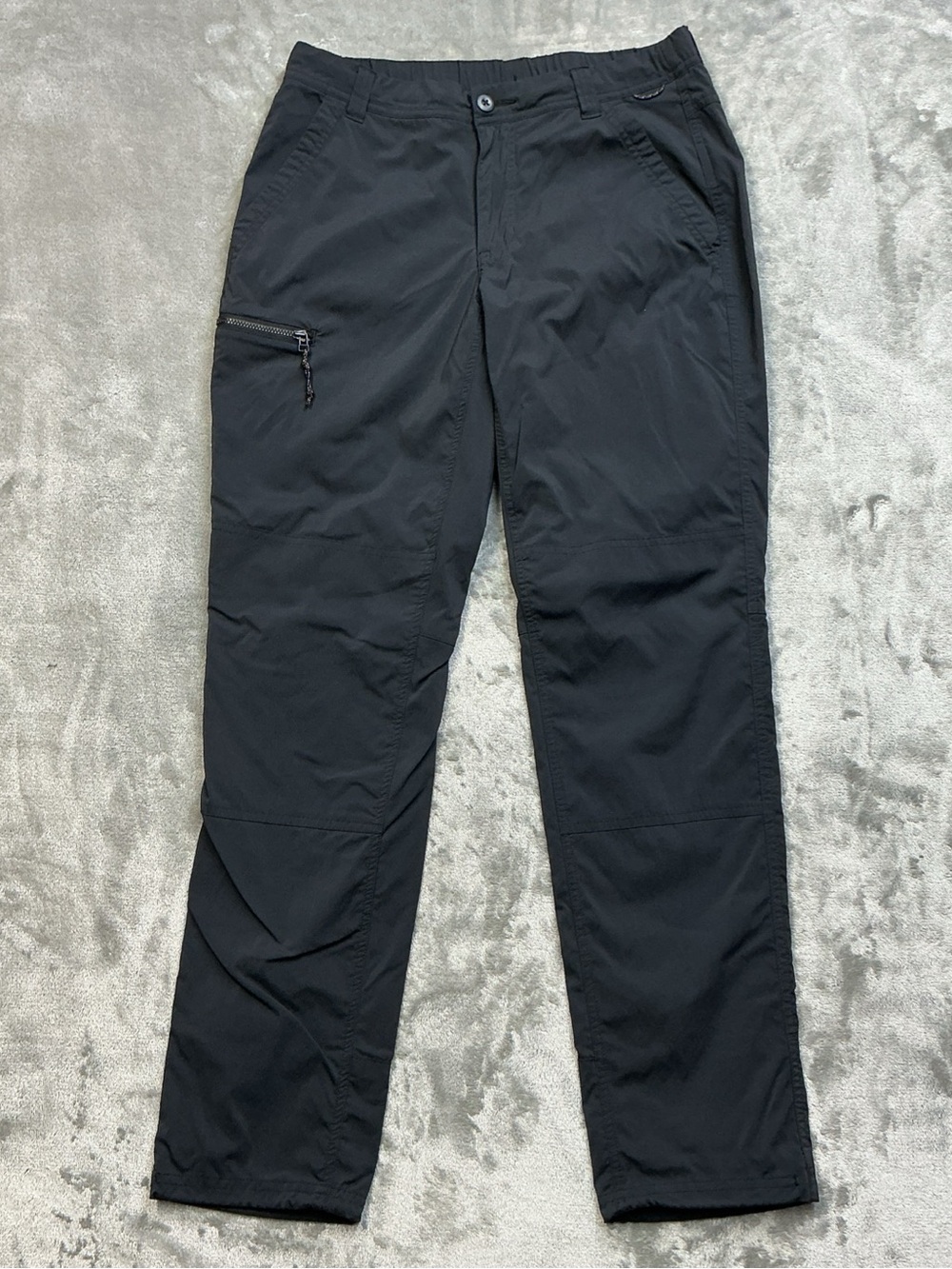 Rei Co-Op Pants Women’s 6 black outdoor cargo pocket lightweight hiking stretch